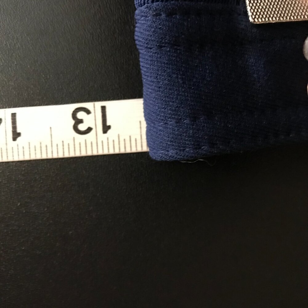 VTG Edelweiss Schoeller Switzerland Snow pants Stirrup 2 Navy Wool Blend Stretch - Picture 12 of 16